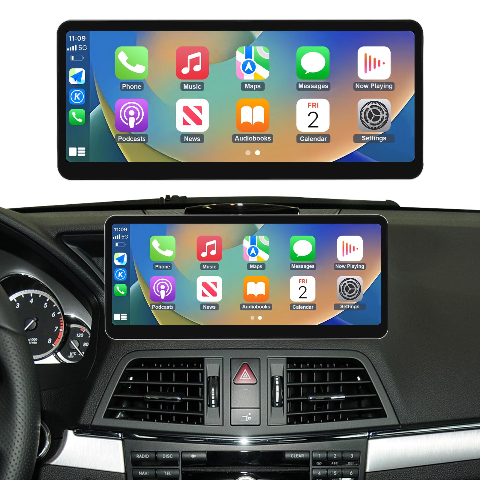 Mercedes-Benz カーナビモニター Amazon.com: ZBARK 10.25 Inch Android Touch Screen 4GB RAM 64GB ROM